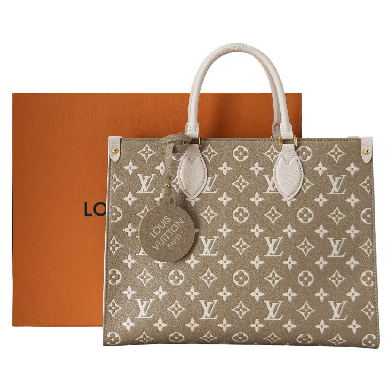 LOUIS VUITTON(USED)루이비통 M46060 시즌 온더고 MM 카키베이지